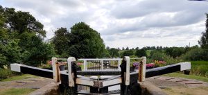 Boutique narrowboats hire boat at Watford locks